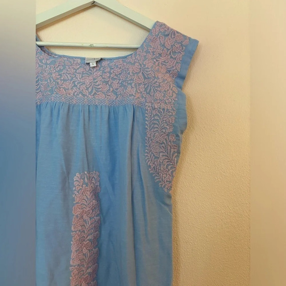 J. MARIE Women's Madison Dress Size Small Pink and Blue - Picture 9 of 9